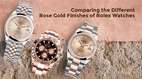 rolex or rose fond vert|Comparing the Different Rose Gold Finishes of Rolex Watches.